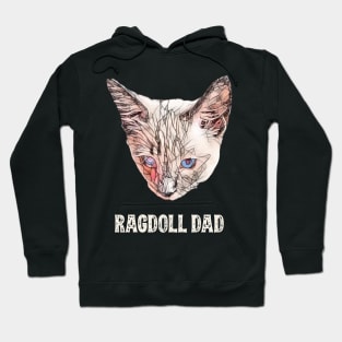 Ragdoll Dad Father's Day Gift Hoodie